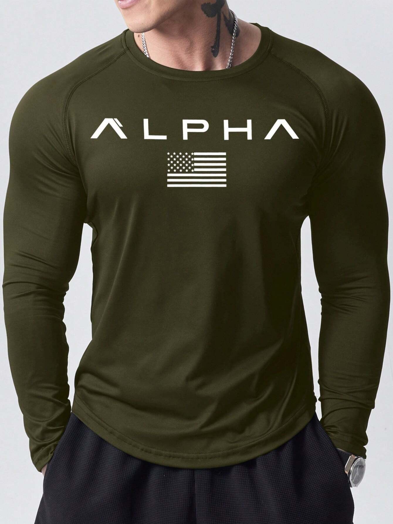 New Men's Long-Sleeved T-Shirt - Street Fashion Men 2025 review and price