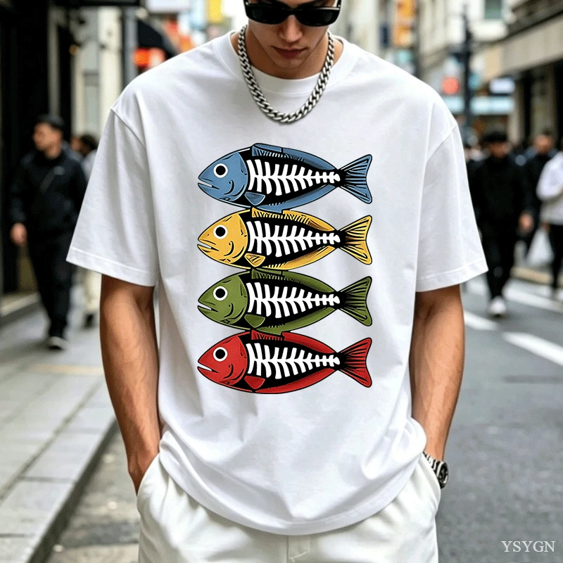 Mens Cotton Tee Retro Color Fi - Street Fashion For Short Guys review and price