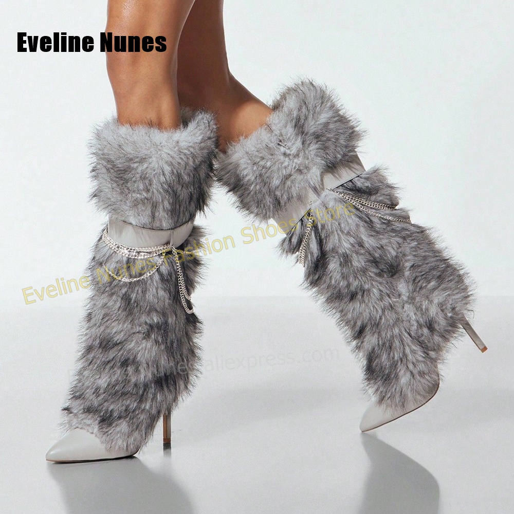 Y2K Trendy Women Fluffy Furry  - Street Fashion Y2K review and price